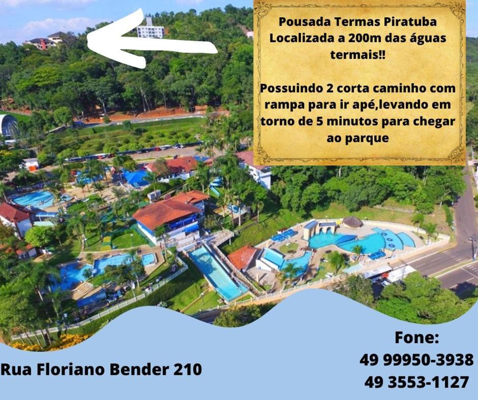 Pousada Termas Piratuba Exterior foto
